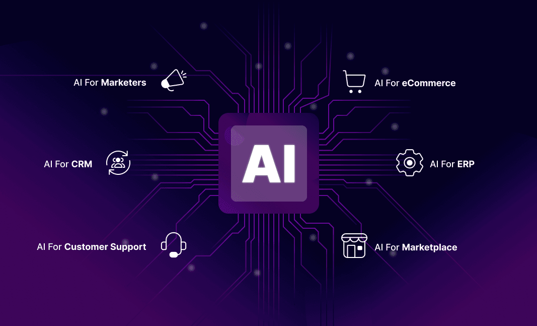 AI-Powered Industry Solutions illustration